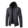 Men's Casual Hooded Sweater Coat
