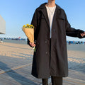 Men Over The Knee Long Coat Jacket