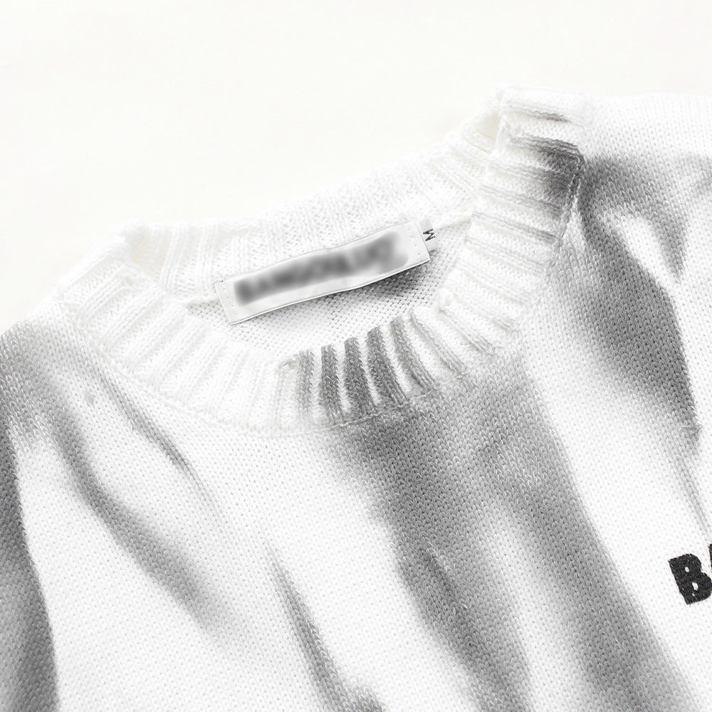 European And American Loose-fitting Casual Round-neck Knitwear