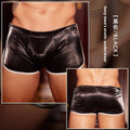 Men's Boxer Leather Sexy Briefs