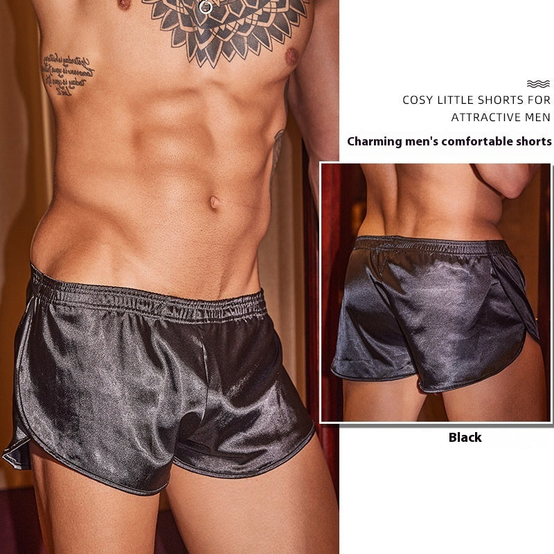 Men's Underwear Nude Feel Skin-friendly Not Tight Sexy Boxers Lightweight Breathable Smooth