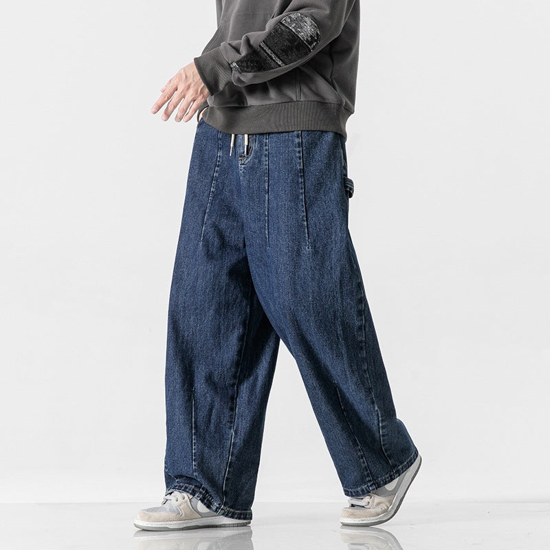 Men's Plus Size Casual Loose Jeans