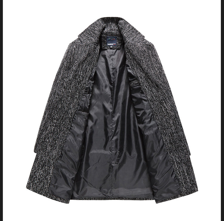 Men's Casual Youth Windbreaker Autumn And Winter trench coat