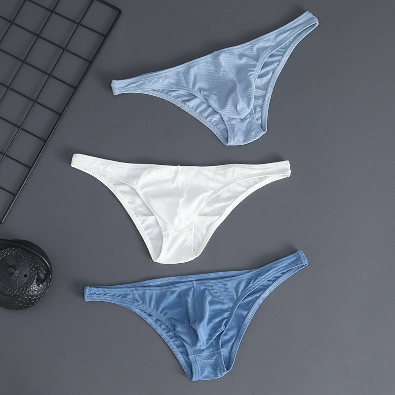 Underwear Low Waist Sexy Silky Small Briefs Underpants
