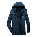 Fashion mid-length cotton coat