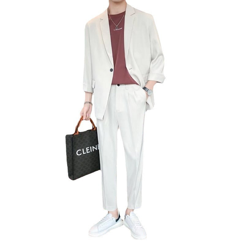 Casual Suit Men's Trendy Baggy Coat