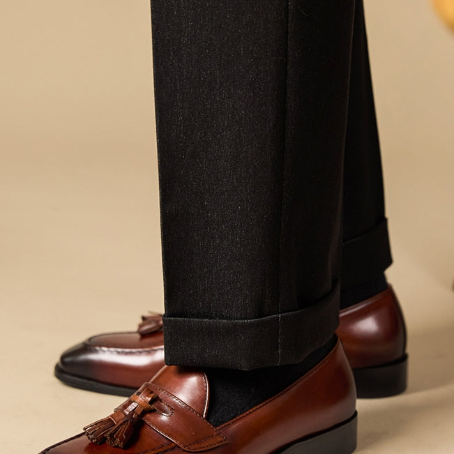 European And American Business Casual Tassel Loafers