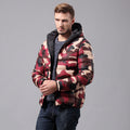 New simple tooling military men's cotton jacket