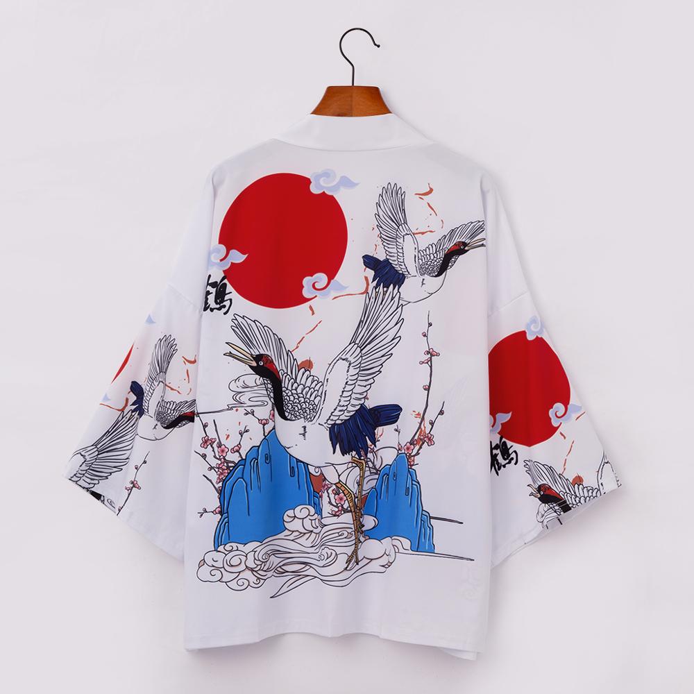 Kimono cloak coat