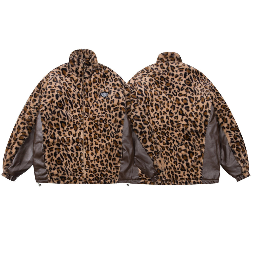 Fashion Men's And Women's Retro Cotton-padded Coat