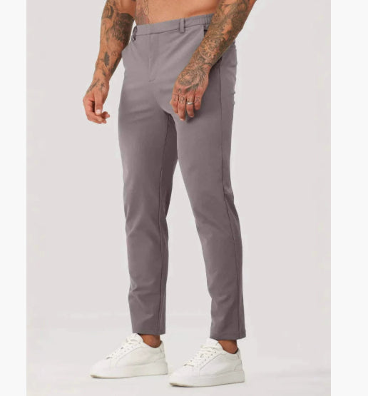 Solid Color Casual Men's Suit Pants Business All-match Trousers