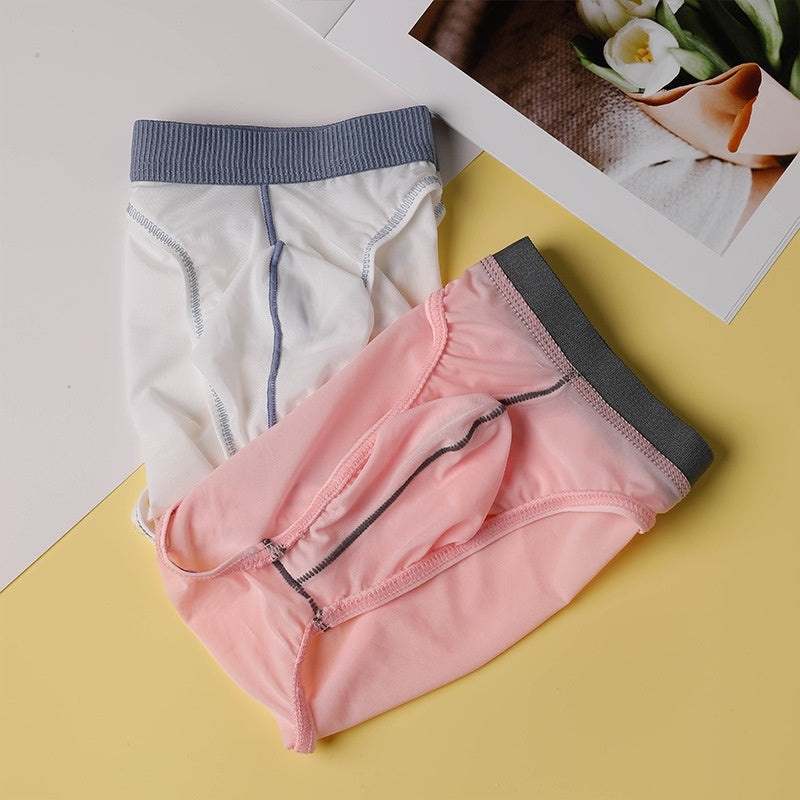 Men's Underwear Ice Silk Summer Thin Style