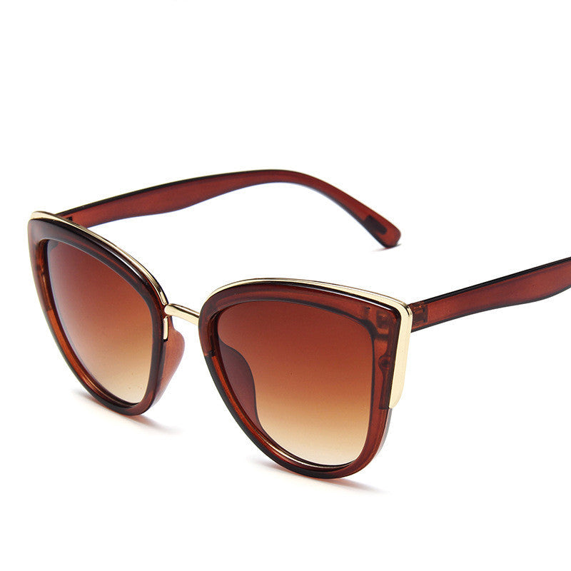 Ladies retro cat eye sunglasses