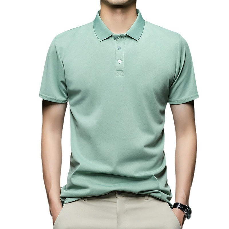 Korean Casual Loose Lapels T-shirt Men