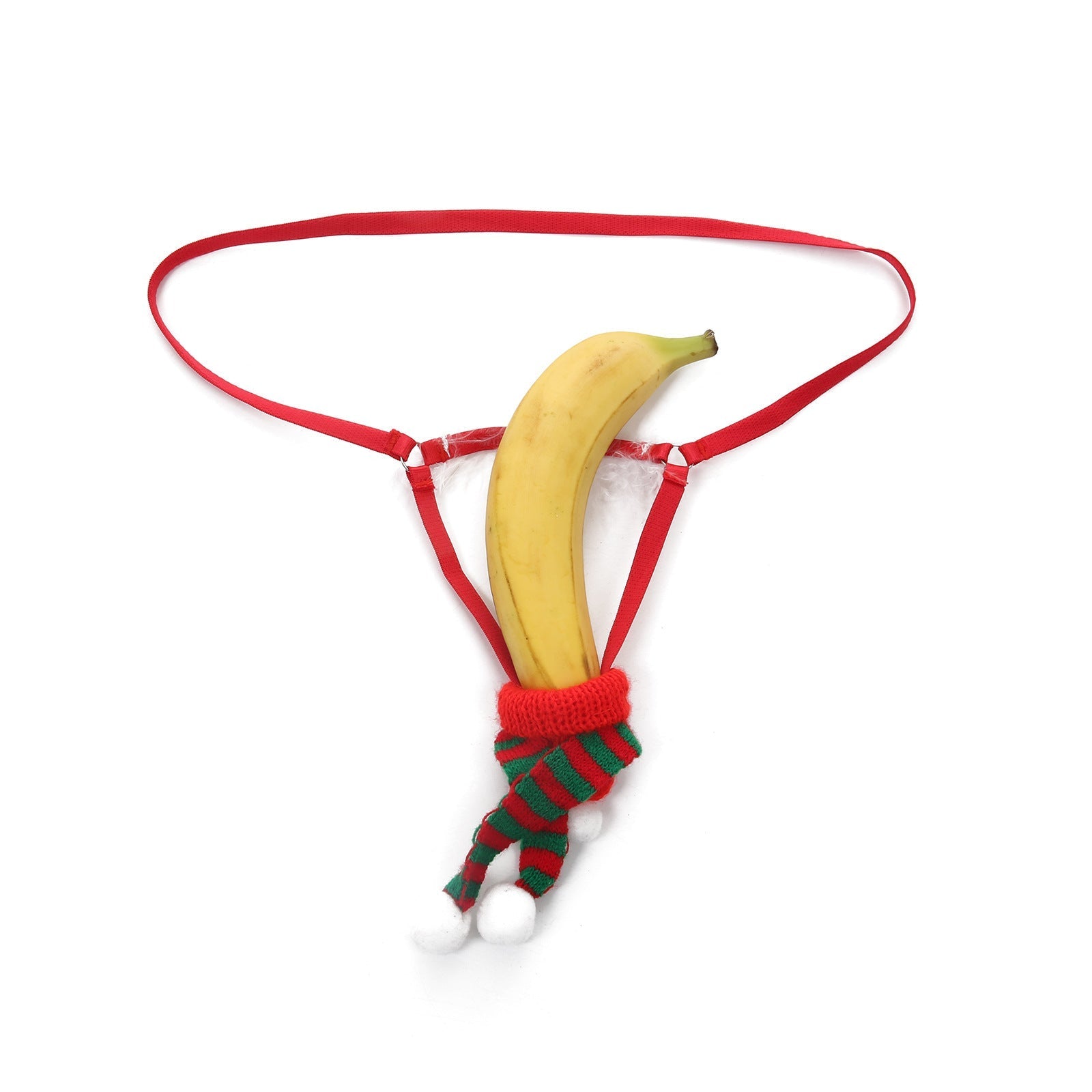 Christmas Sexy Lingerie Men's Sexy String Cute Hat Scarf