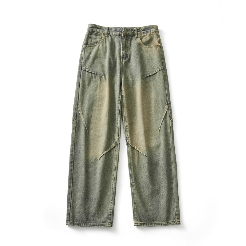 Design Loose Straight Casual Trousers
