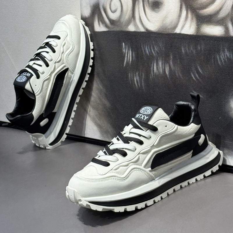 Casual Sports Anti-slip White Shoes For Men