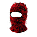 Balaclava Men's And Women's Knitted Camouflage Headgear Personalized Wool Hat