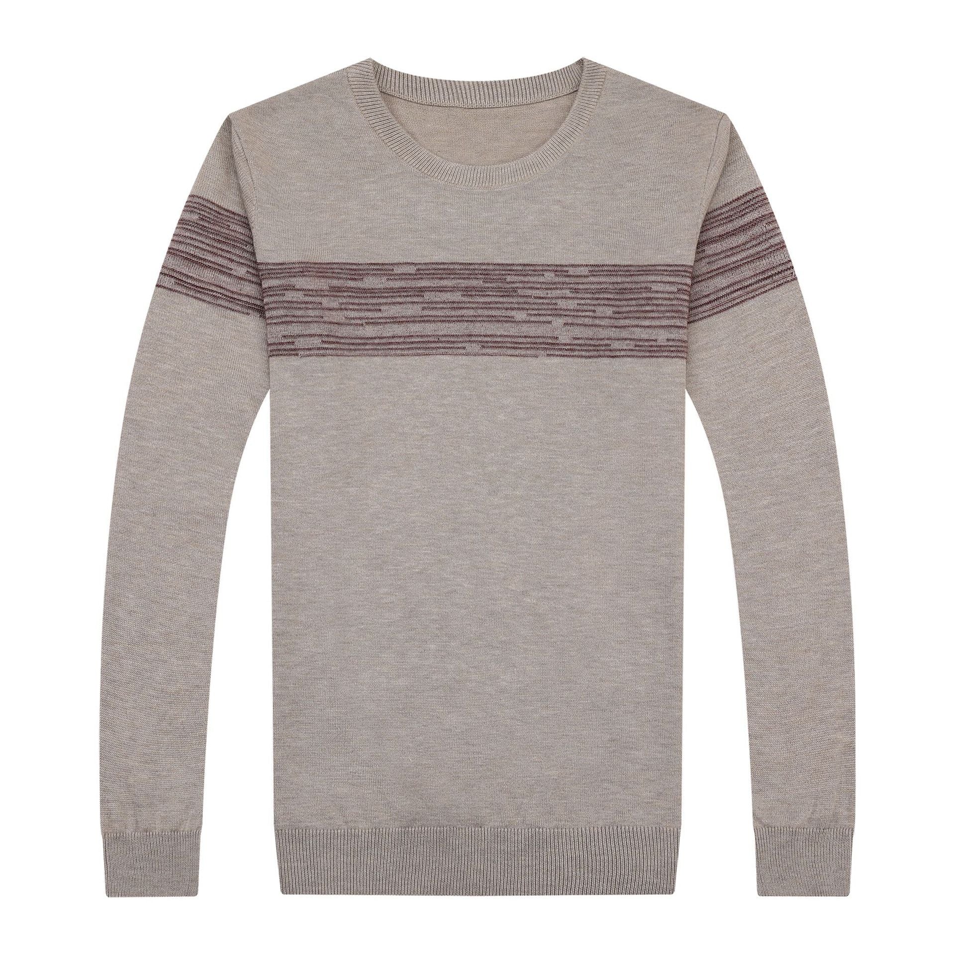 Winter Sweater Long Sleeve Men's Sweater Straight