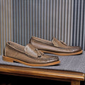 Breathable Men's Genuine Leather England Style