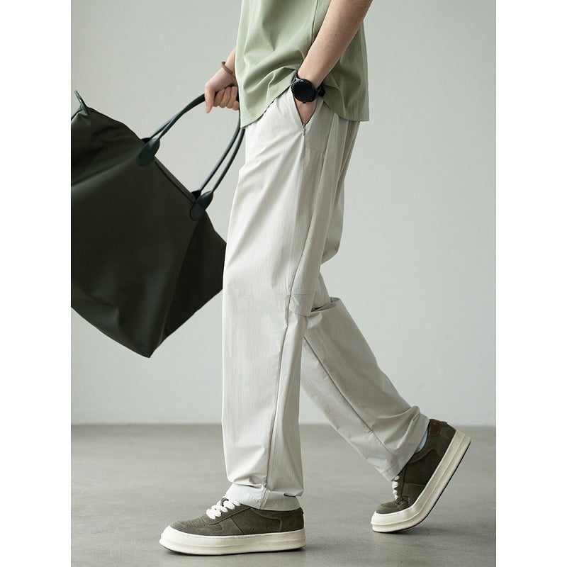 Zero Pressure Quick-drying Casual Pants Men's Ice Silk