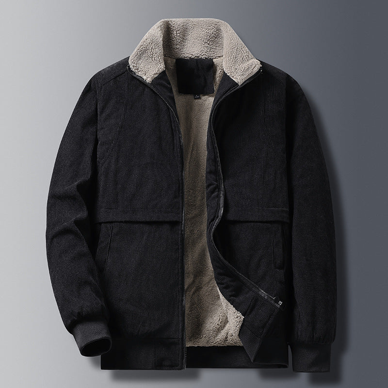 Fashion Casual Loose Men's Cotton-padded Coat