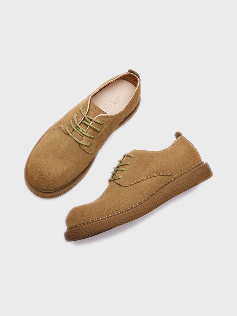 American Retro Outdoor Waterproof Cowhide Work Shoes Men