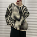 Languid Lazy Wind Stripe Designs A Sweater