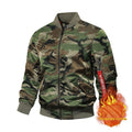 New Thickened Camouflage Autumn And Winter Coat Men's Plus Size