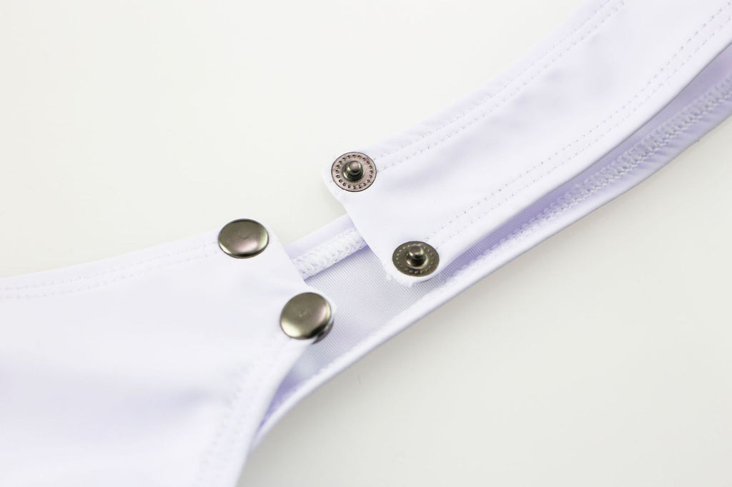 Men's high elastic PU underwear