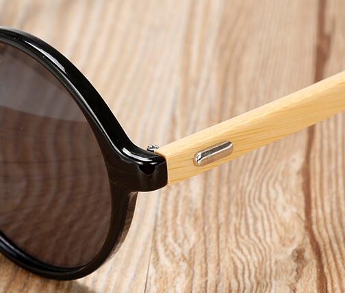 Handmade bamboo foot sunglasses