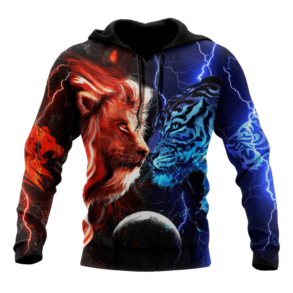 Digital Printing Leisure Fashion Hooded Sweatshirt