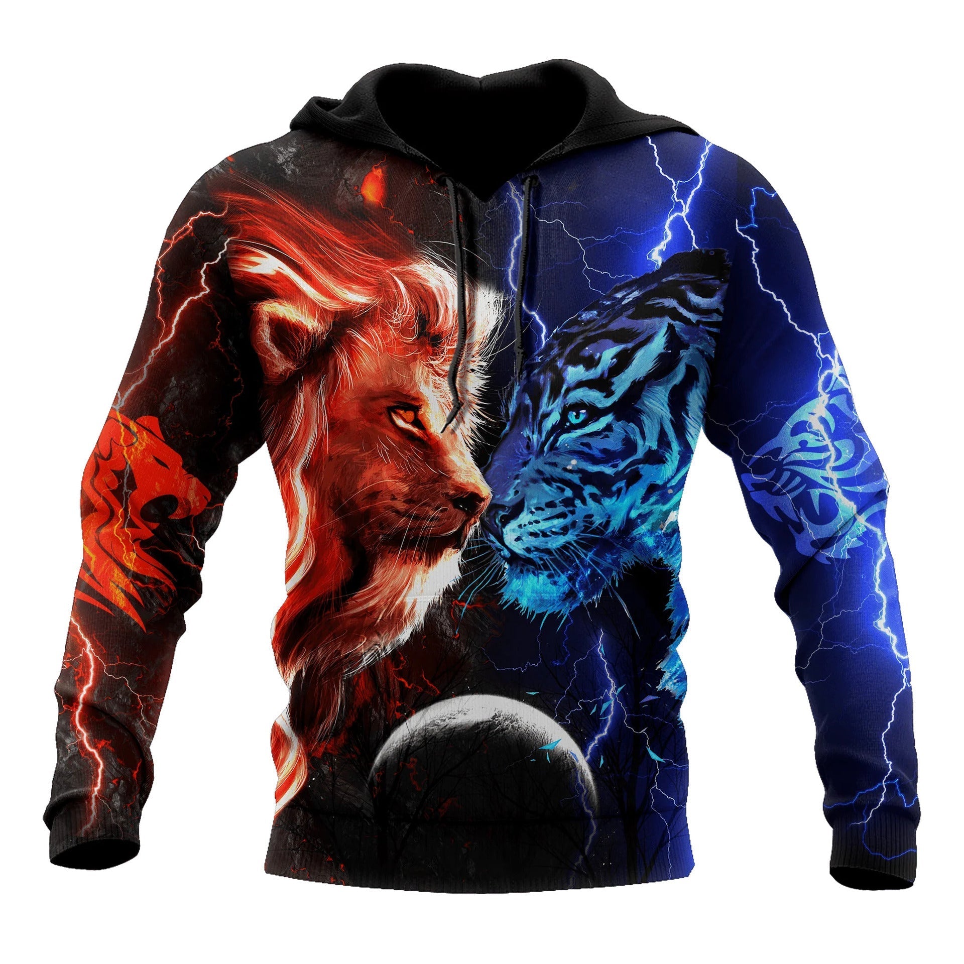 Digital Printing Leisure Fashion Hooded Sweatshirt