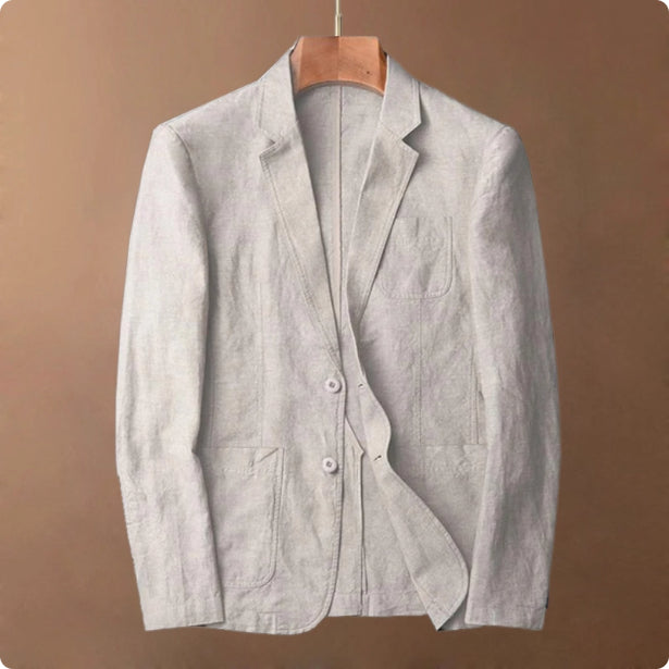 Linen Suit Thin Coat For Men