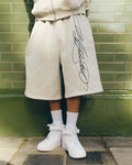 Men's Loose Casual American Letter Printed Shorts