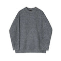 Round Neck Sweater All-match Drop-shoulder Sleeve Loose