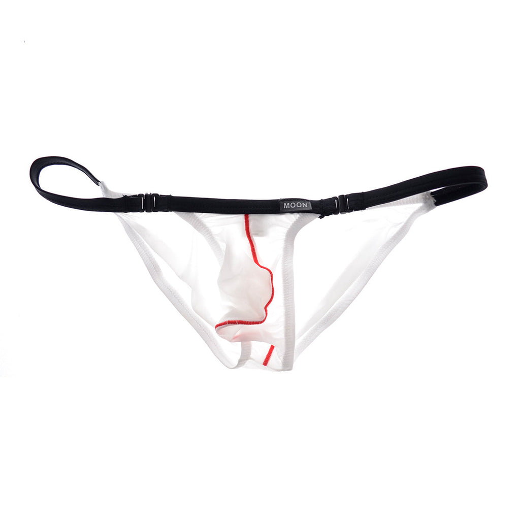 Micro Transparent Ice Silk Men's Triangle Underwear