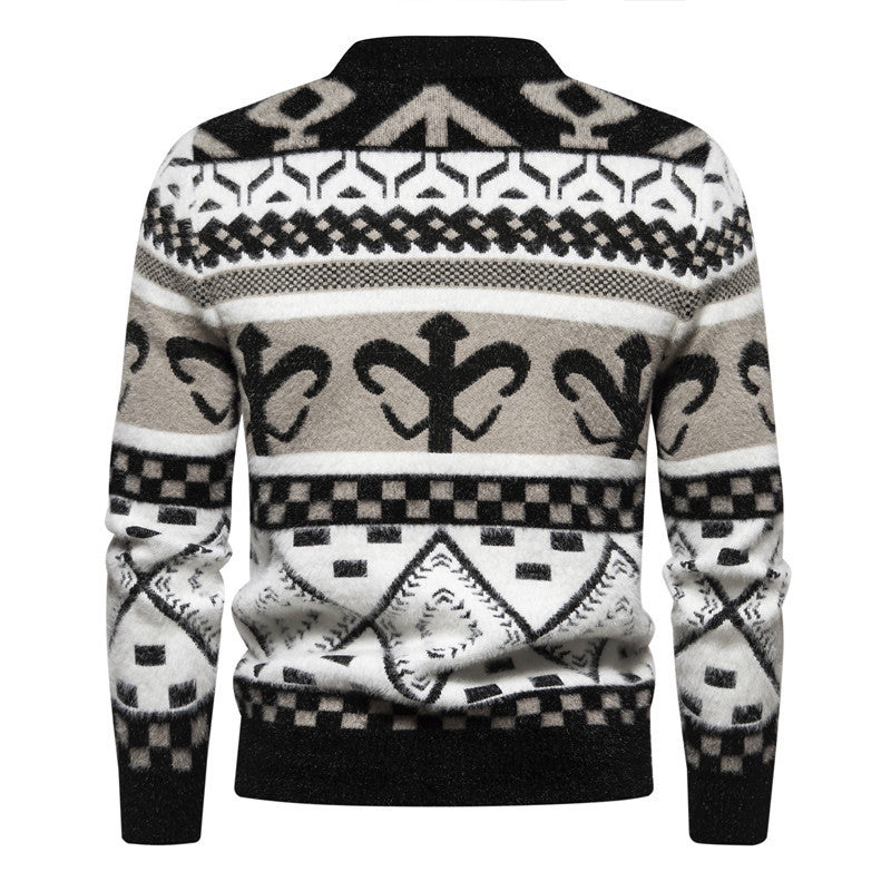 American Retro Sweater Men's Top