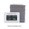 Polarized Test Card Sunglasses Accessories