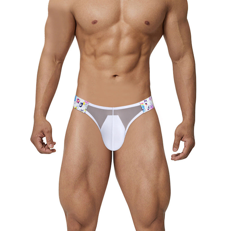High Fork Men's Underwear Sports Low Waist
