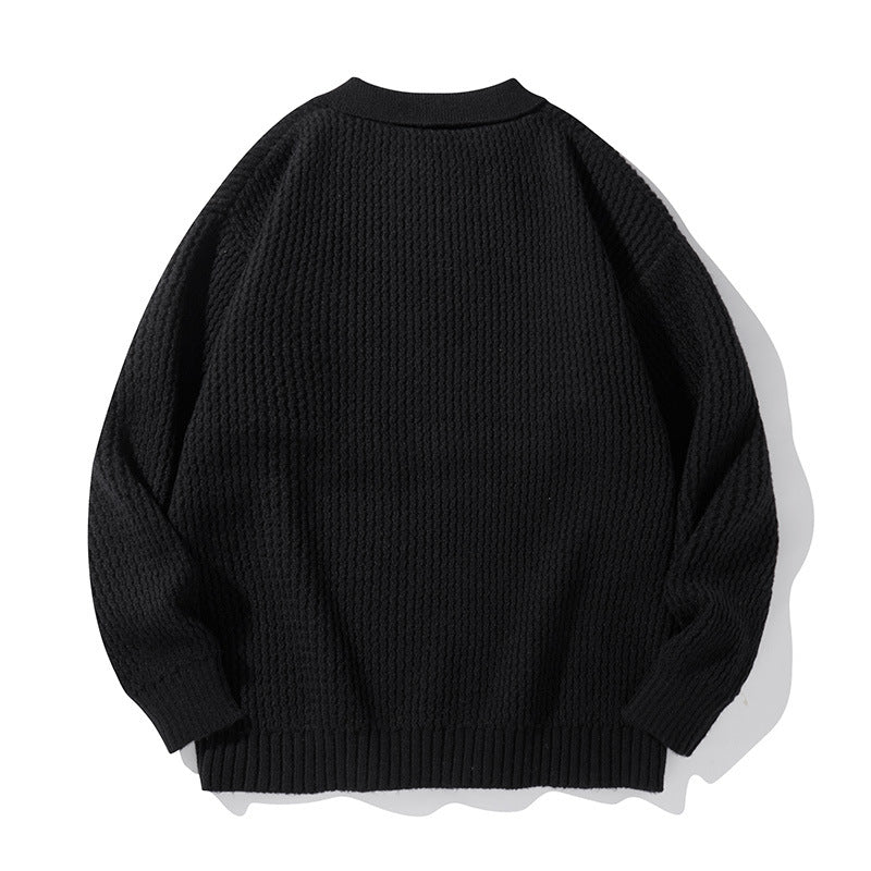 Men's All-matching Loose Pullover Knitted Sweater