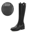 Women's Boots With Big Rim And Thick Heel
