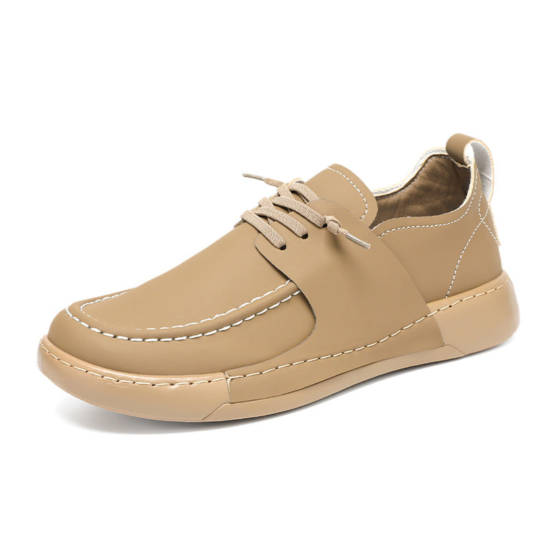 All-match Retro British Business Casual Leather Shoes Men