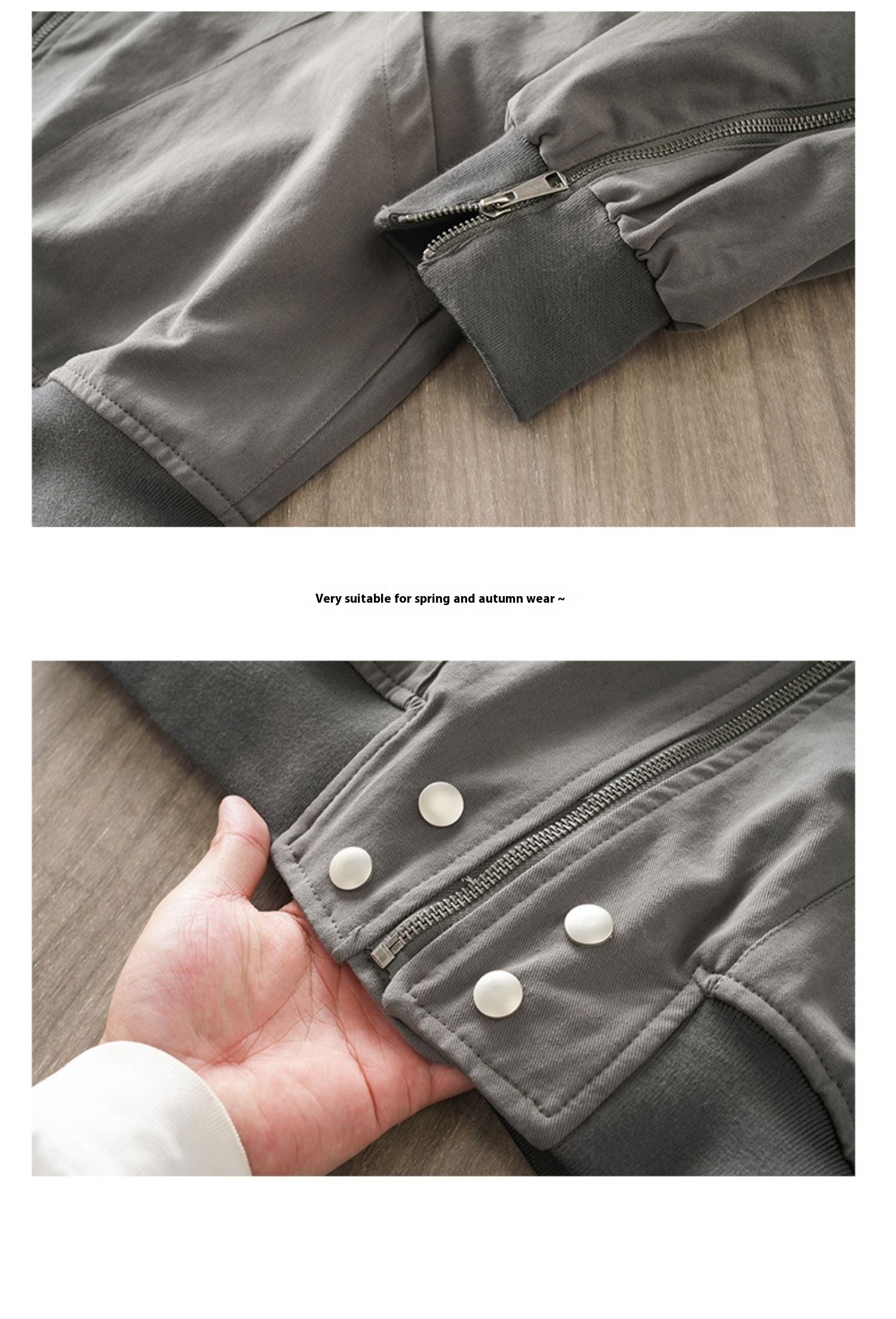 American Retro High Street Baseball Uniform Pu Handsome Jacket