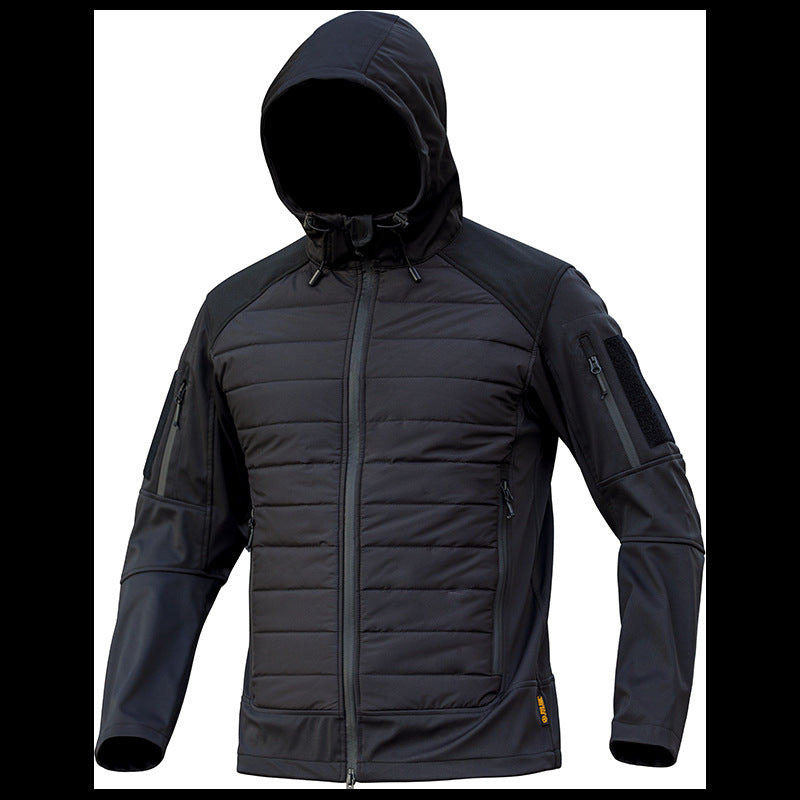 Men's Camouflage Jacket Commuter Cotton-padded Coat