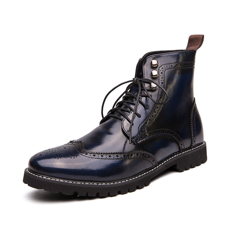 Men's And Women's Fashion High-top British Style Martin Boots