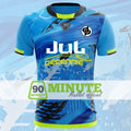 New Printed Men's Training Football Uniform T-shirt