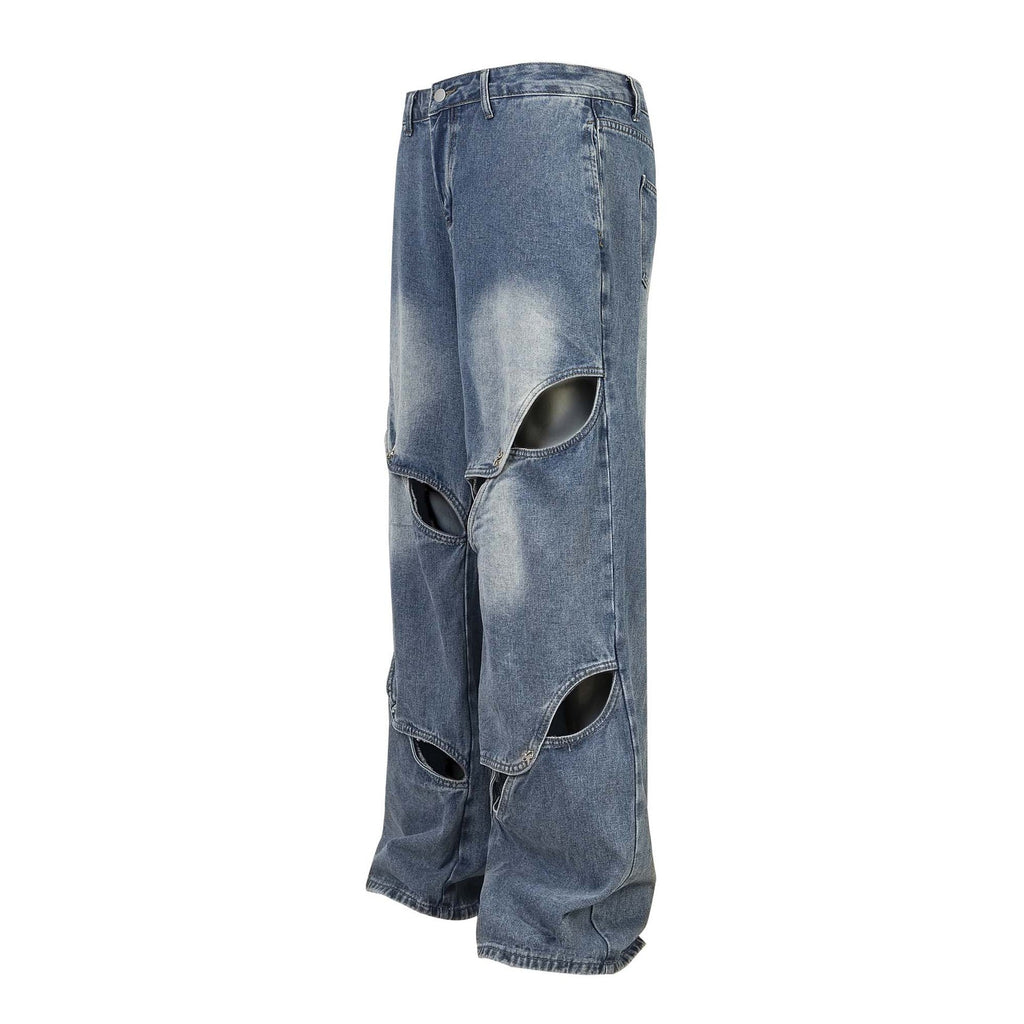 Same Style Fashion Brand Loose Wide-leg Straight Pants