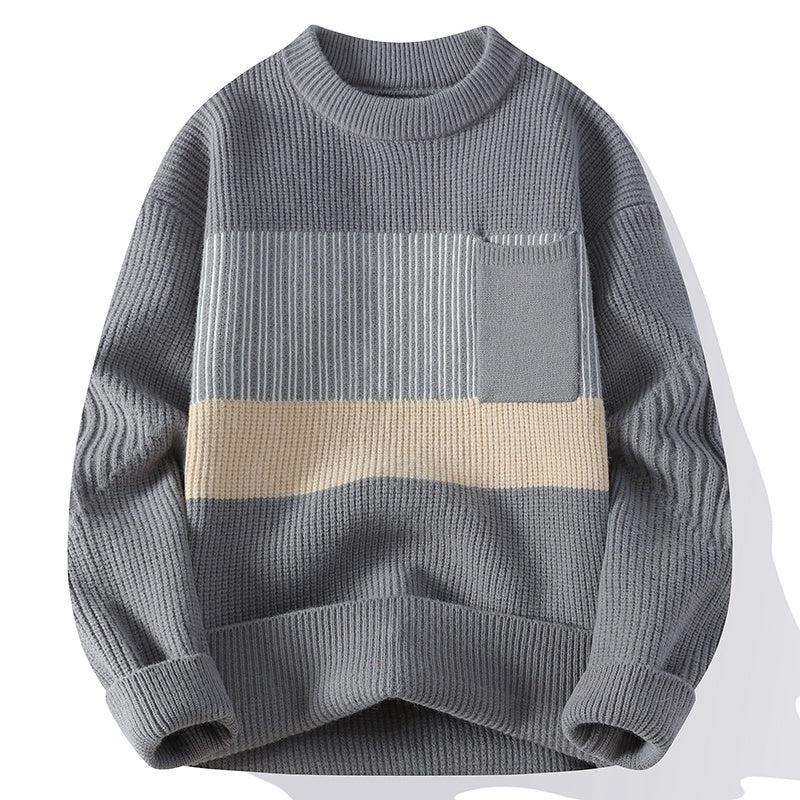 Loose And Handsome All-match Sweater Men