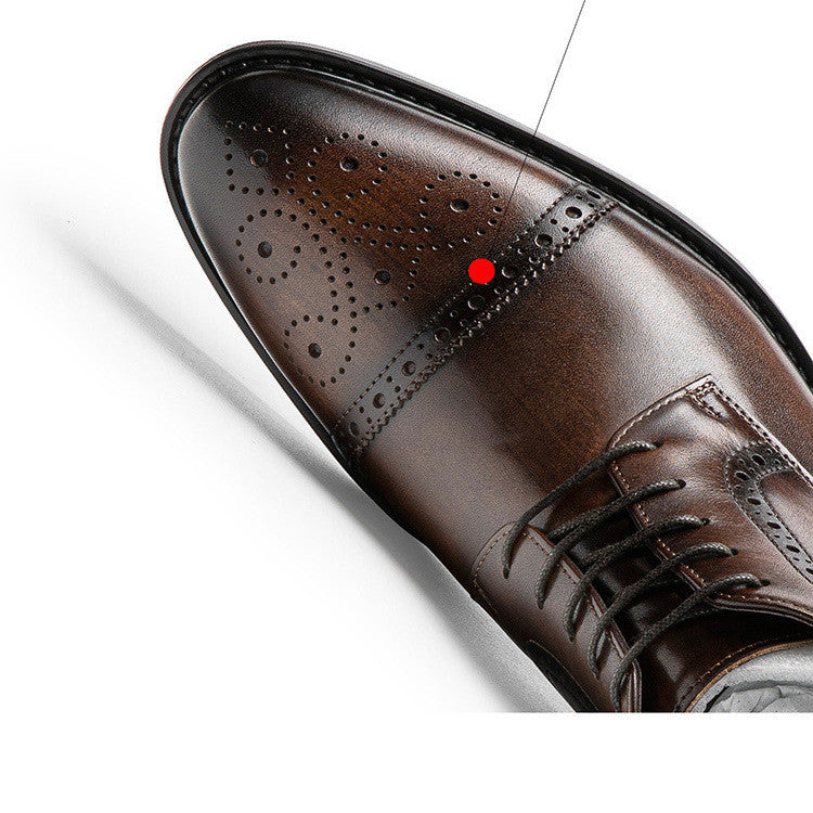 Men's Business Suit Leather  Boots